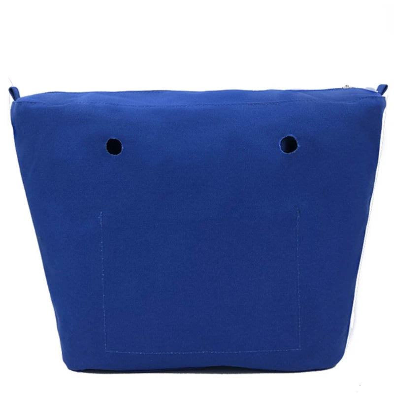 New Classic Size Solid waterproof Insert Inner Lining Insert Zipper Pocket for Obag O Bag handbag Silicone package accessories