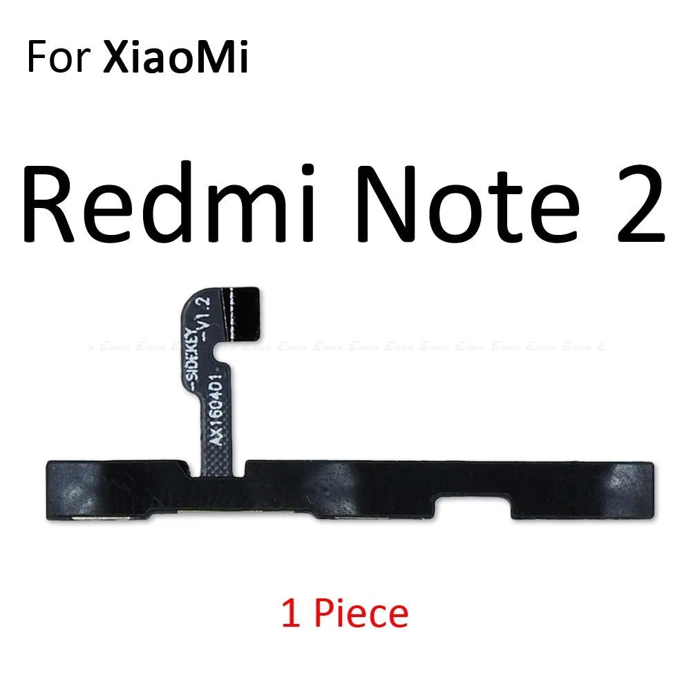 For Xiaomi Redmi 3X 3 3S 4A 5 Plus Note 5 5A 2 4 3 Pro Special Edition 4X Global Power Switch On Off Volume Button Flex Cable