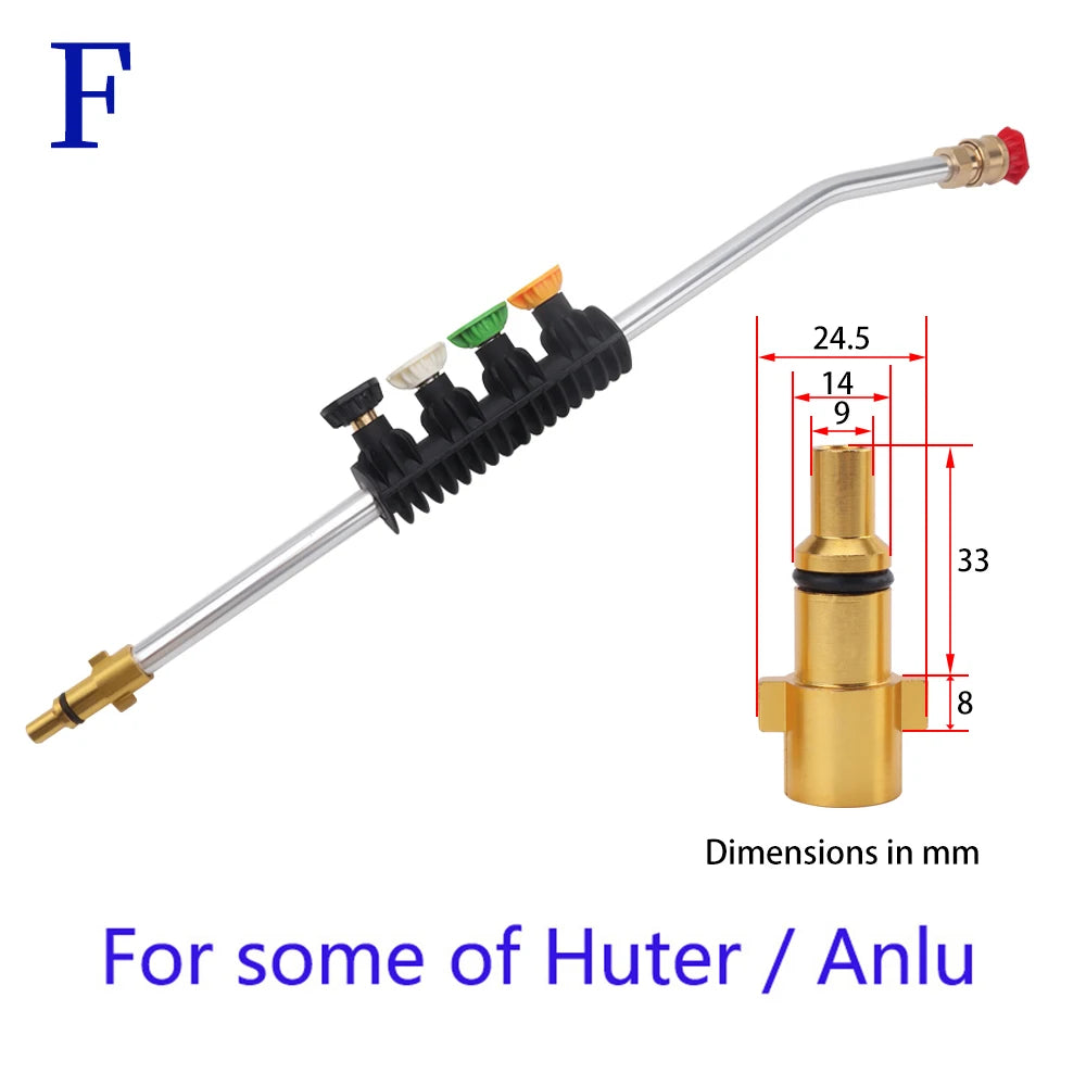 Ugelli per lancia a spruzzo ad alta pressione per idropulitrice Karcher Bort Nilfisk Bosch Lavor