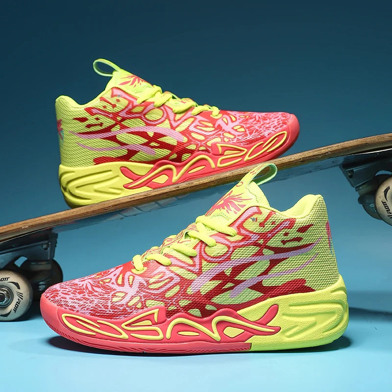 Men's and Women's Basketball Shoes Are Fashionable and Versatile with Strong Jumping Ability Lightweight and Comfortable