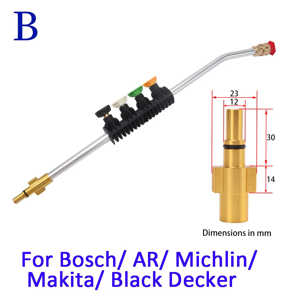 Ugelli per lancia a spruzzo ad alta pressione per idropulitrice Karcher Bort Nilfisk Bosch Lavor