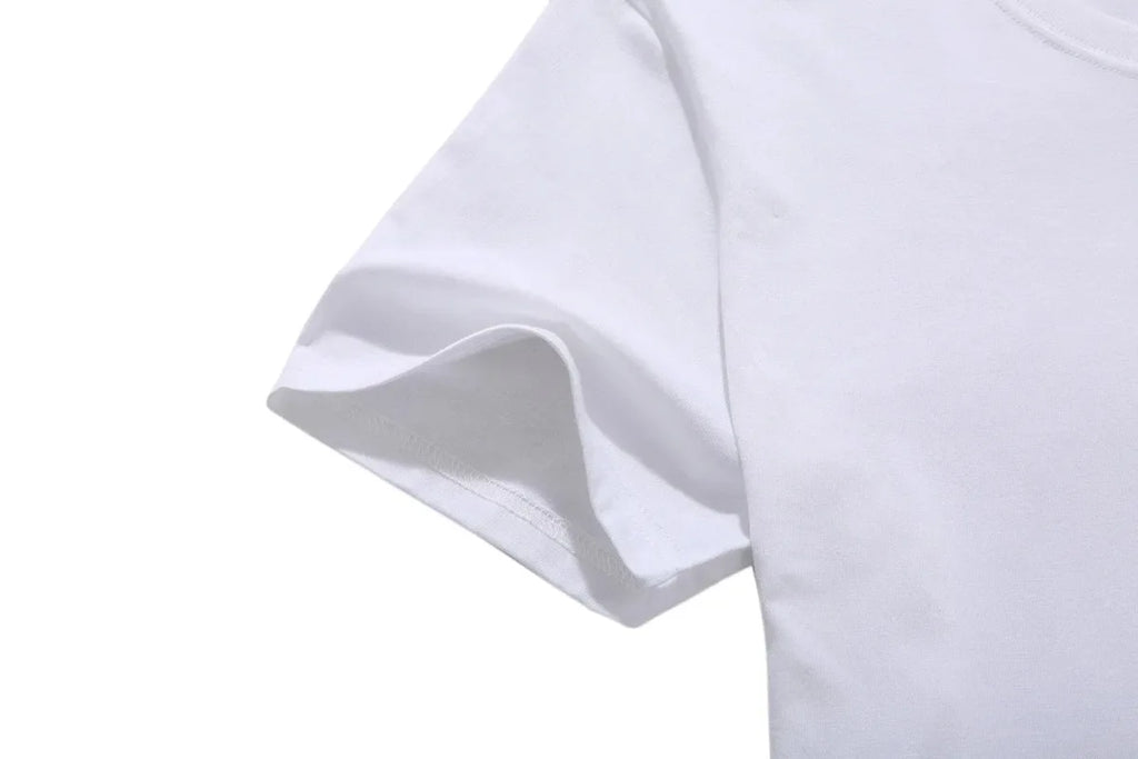 Cartoon Huntrix Number T-shirt Cute Birthday Top Girl Tee Summer Short Sleeve Cotton Boutique Child Clothing Kpop Demon Hunters