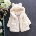 Winter Coat For Children Fleece Hooded Jacket Thicken Keep Warm Girl Coats New Year Gifts Girls Autumn Clothes Christmas Costume