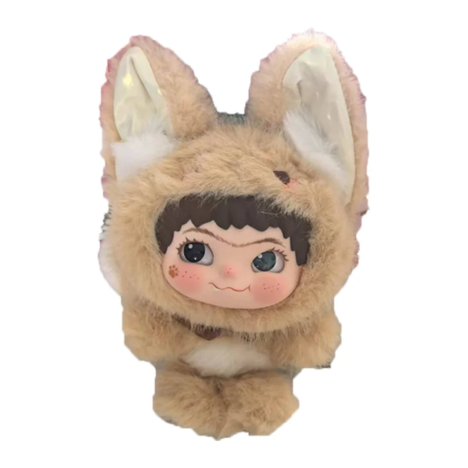 INew Genuine Wakuku Fox And Bunny Trick Treat Series Mystery Box Kawaii Vinyl Doll Plush Toy Kawaii Pendant Collection Toy Gifts