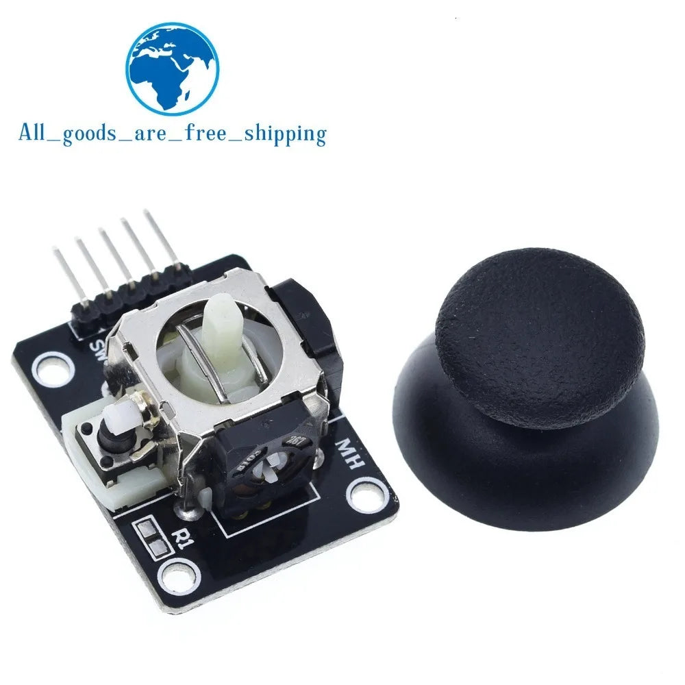 TZT 1/3/5PCS For Arduino  Dual-axis XY Joystick Module Higher Quality  PS2 Joystick Control Lever Sensor KY-023 Rated 4.9 /5