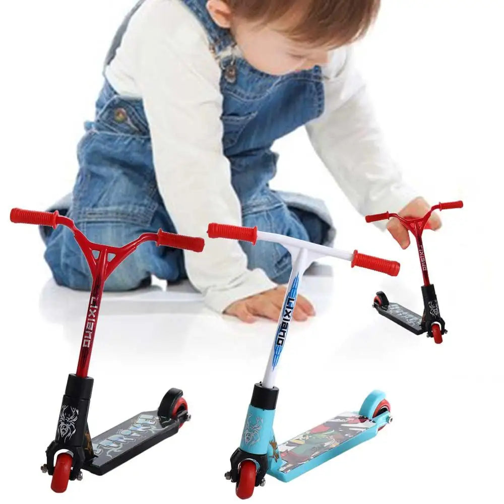 Toys Interactive Children's Removable Educational Two Wheel Finger Scooter Mini Scooter Mini Finger Scooter Finger Skateboards