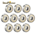 IdeaFormer 10pcs ABEC 7 625ZZ Ball Bearing Deep Groove bearing 5*16*5 mm Miniature Deep Groove 3D Printer Parts