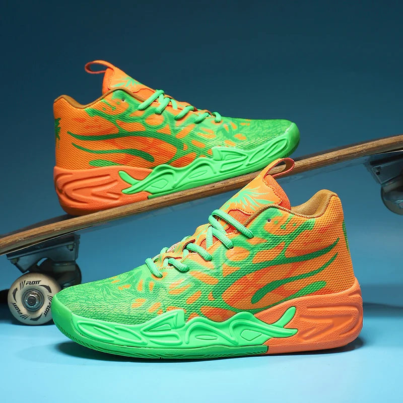 Men's and Women's Basketball Shoes Are Fashionable and Versatile with Strong Jumping Ability Lightweight and Comfortable