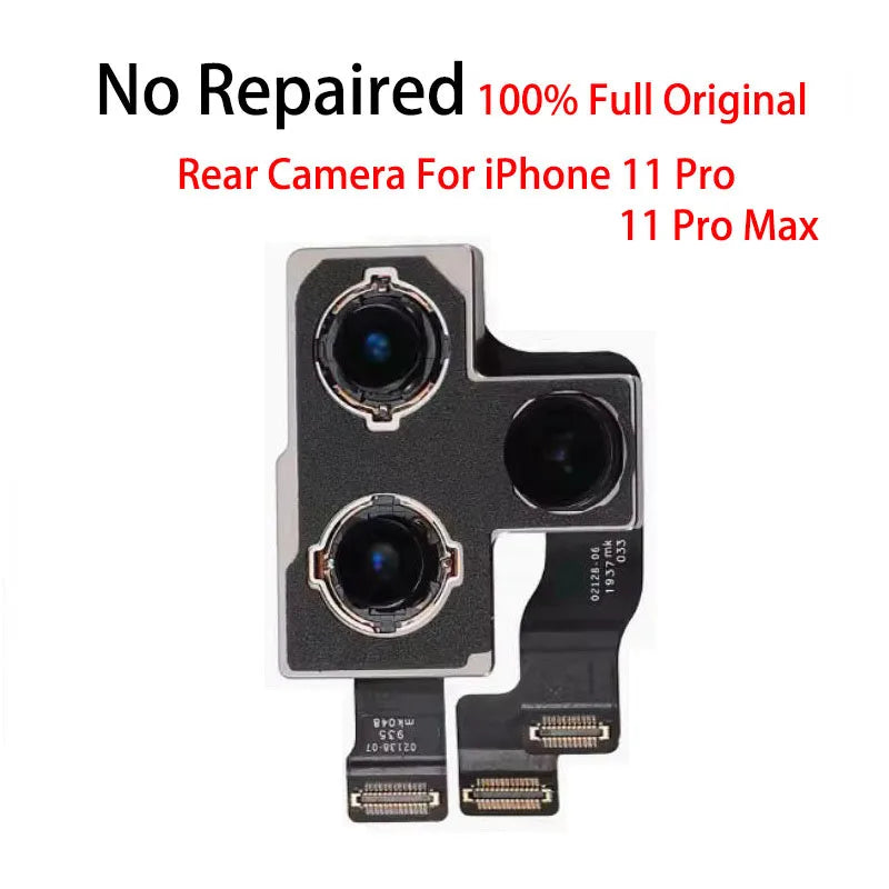Original Test Back Rear Camera With Flash Module Sensor Flex Cable For iPhone X XR XS SE 6 6S 7 8 Plus 11 12 Pro MAX 2020