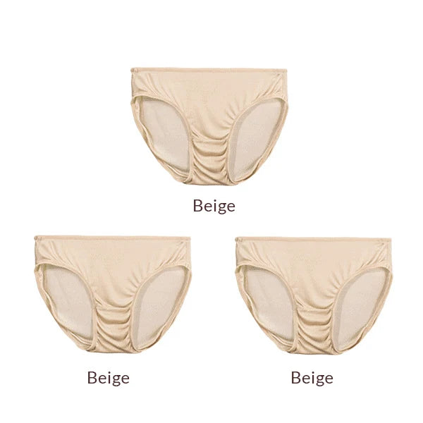 SuyaDream 3pcs/lot Women Panties 100%Natural silk Low-rise Briefs Healthy Basic Everyday Wear Underwears, Summer New Intimates