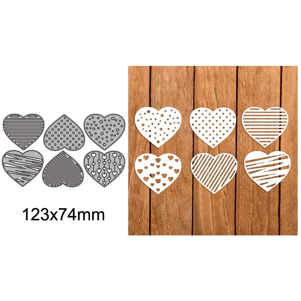 Happy New Year Words Nesting Round Metal Cutting Dies Flower Dragon Chinese Element for DIY Window Decoration Paper Craft