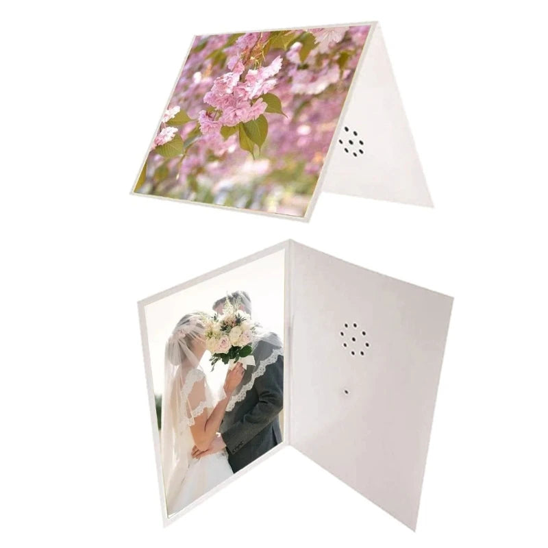 Talking Product, Writeable Greeting Card, 30 Seconds Recording Record, Voice Message or Music for Birthday Anniversary