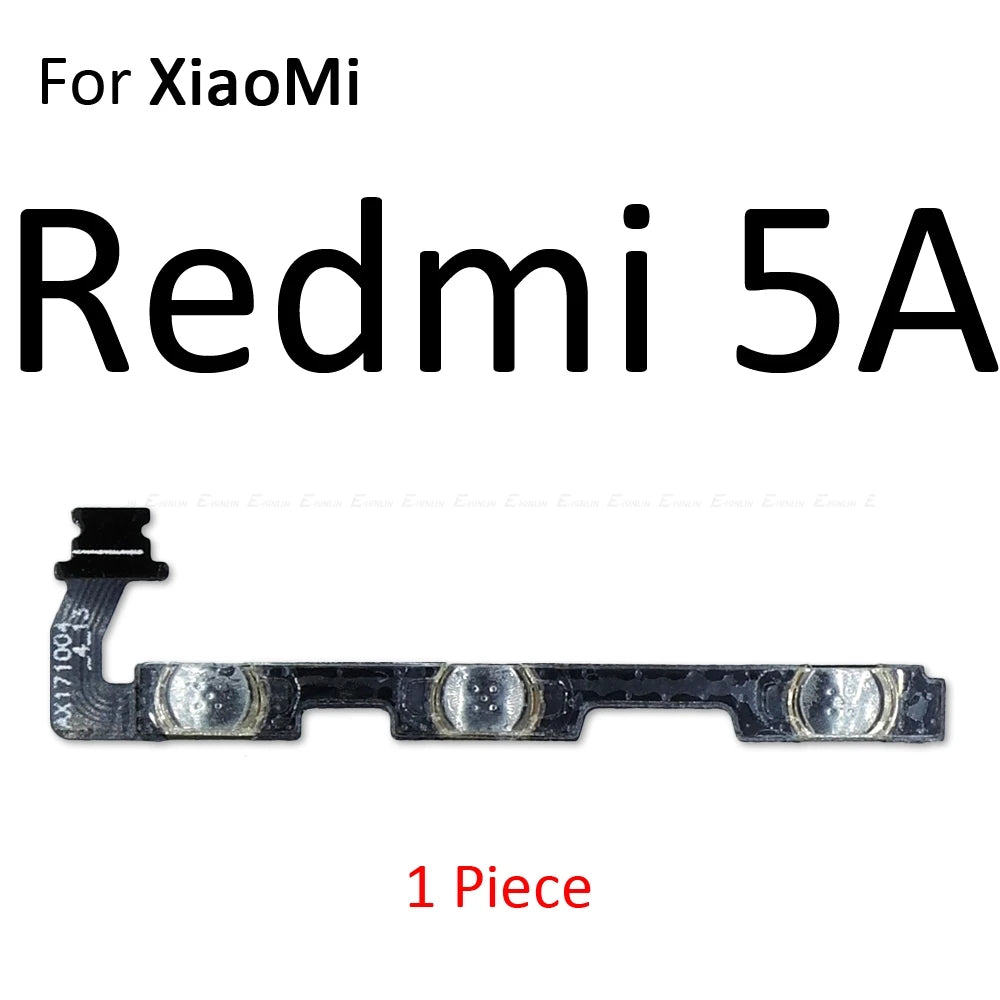 For Xiaomi Redmi 3X 3 3S 4A 5 Plus Note 5 5A 2 4 3 Pro Special Edition 4X Global Power Switch On Off Volume Button Flex Cable