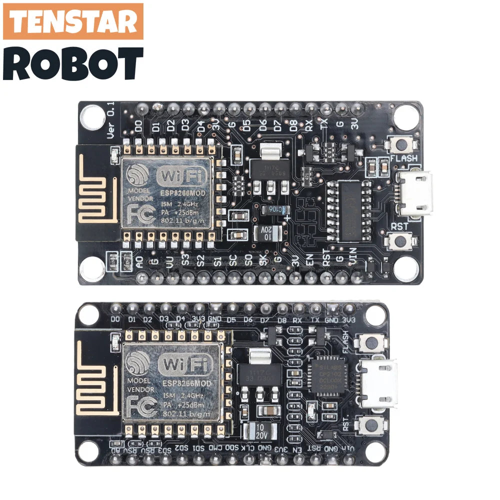 Wireless Module CH340/CP2102/CH9102X NodeMcu V3 V2 Lua WIFI Internet of Things Development Board Based ESP8266 ESP-12E