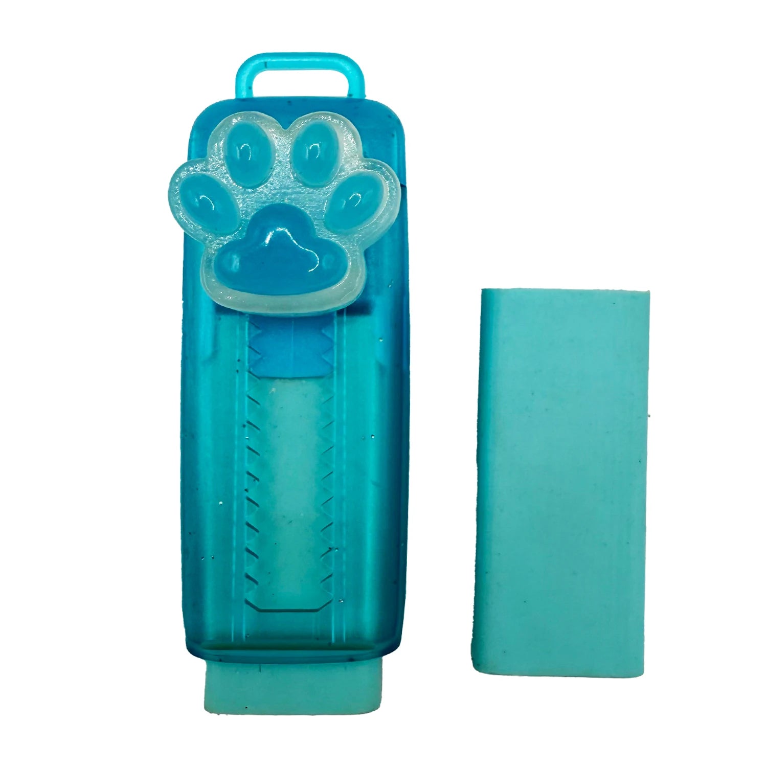 5Pcs Cat claw retractable eraser, push rod eraser cartoon creative, stationery student, office supplies