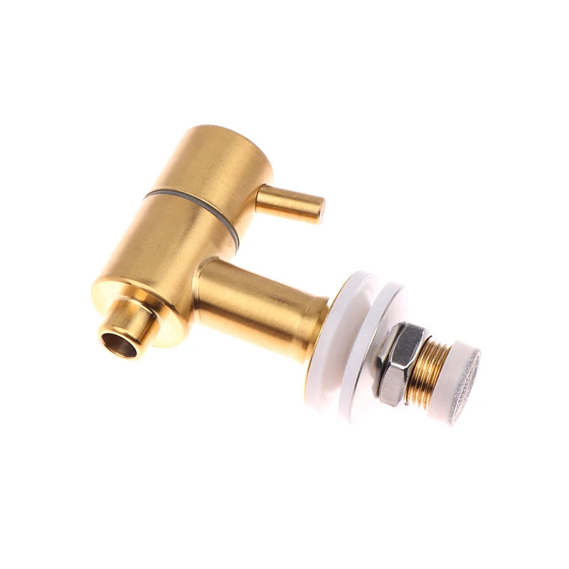 Hot！304 Stainless Steel Spigot Water Tap Faucet For Beer Juice Beverage Drink Wine Barrel Dispenser Tap 16mm