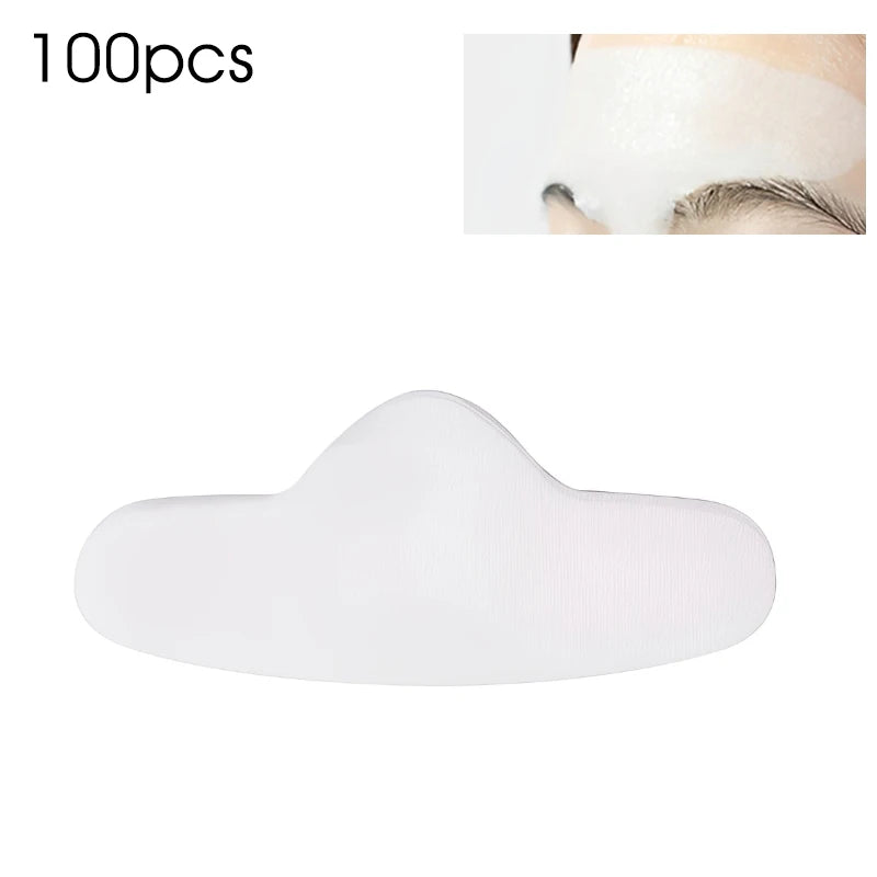 100pcs Disposable Nose Mask Paper Hydrating Nose Patches for Blackhead Removal Cosmetic Wet Compress Facial Mask Skin Care Tools