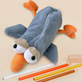Plush Bird Pencil Case Purse Animal Stationery Pouch for Kids Home Boys and Girls Creative Pencil Marker Holder Organizer School