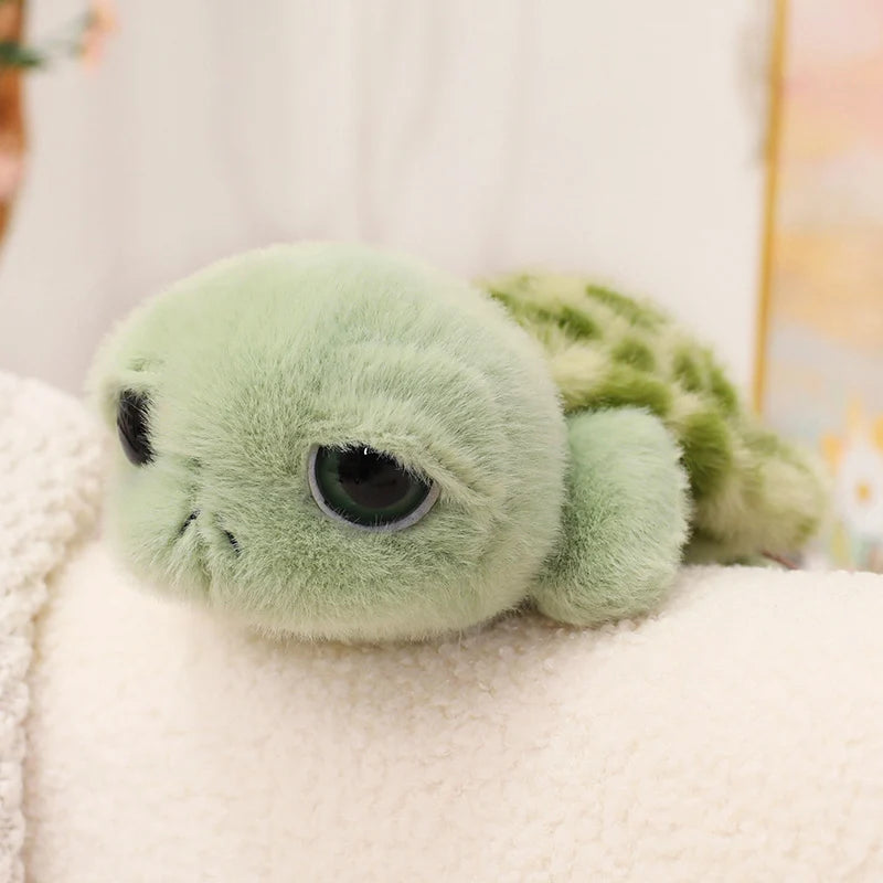 22/28/40CM Cute Big Eyes Tortoise Plush Toy Soft Comfortable  Fabric Turtle Sea Animal Nice Gifts Birthday  Christmas Presents