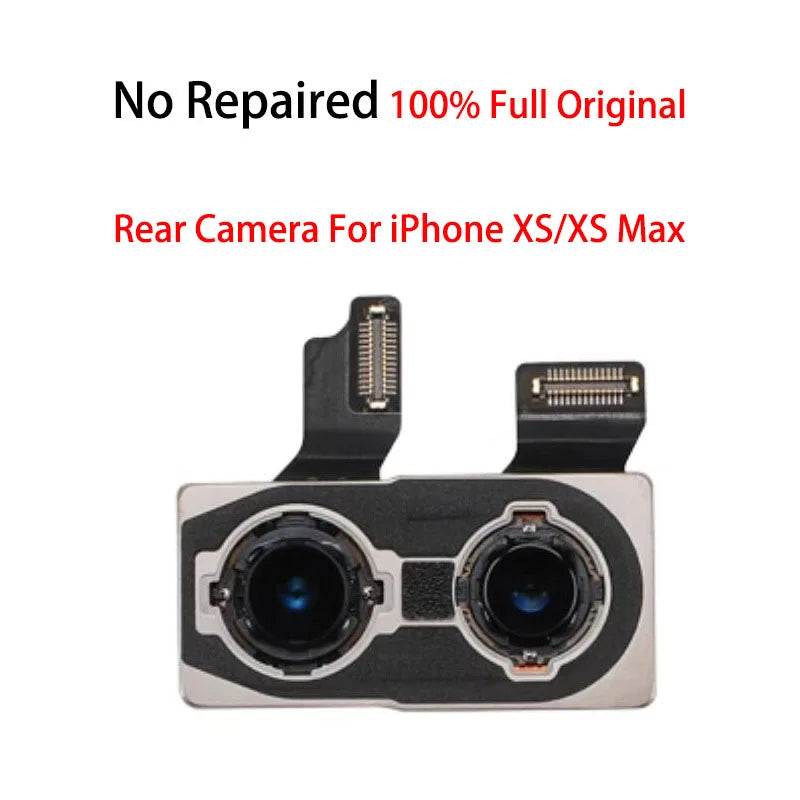 Original Test Back Rear Camera With Flash Module Sensor Flex Cable For iPhone X XR XS SE 6 6S 7 8 Plus 11 12 Pro MAX 2020