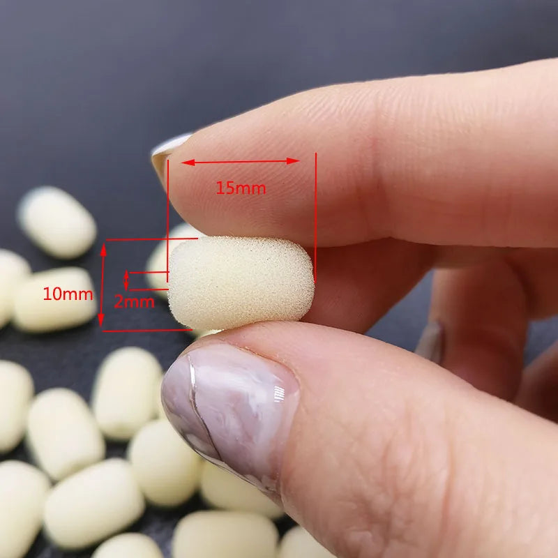 5pcs/lot Invisible Microphone Special Foam Cover Smallest Skin Color Mini Mic Sponge Microphone Replacement Windscreen
