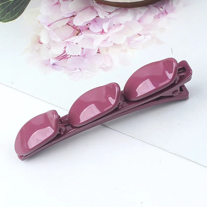 Plastic Edge Clip Hairpin Accessories Plus Size 9CM Fish Beak Hair Clip Multiple Styles Seamless Clip Girls Hair Accessoires
