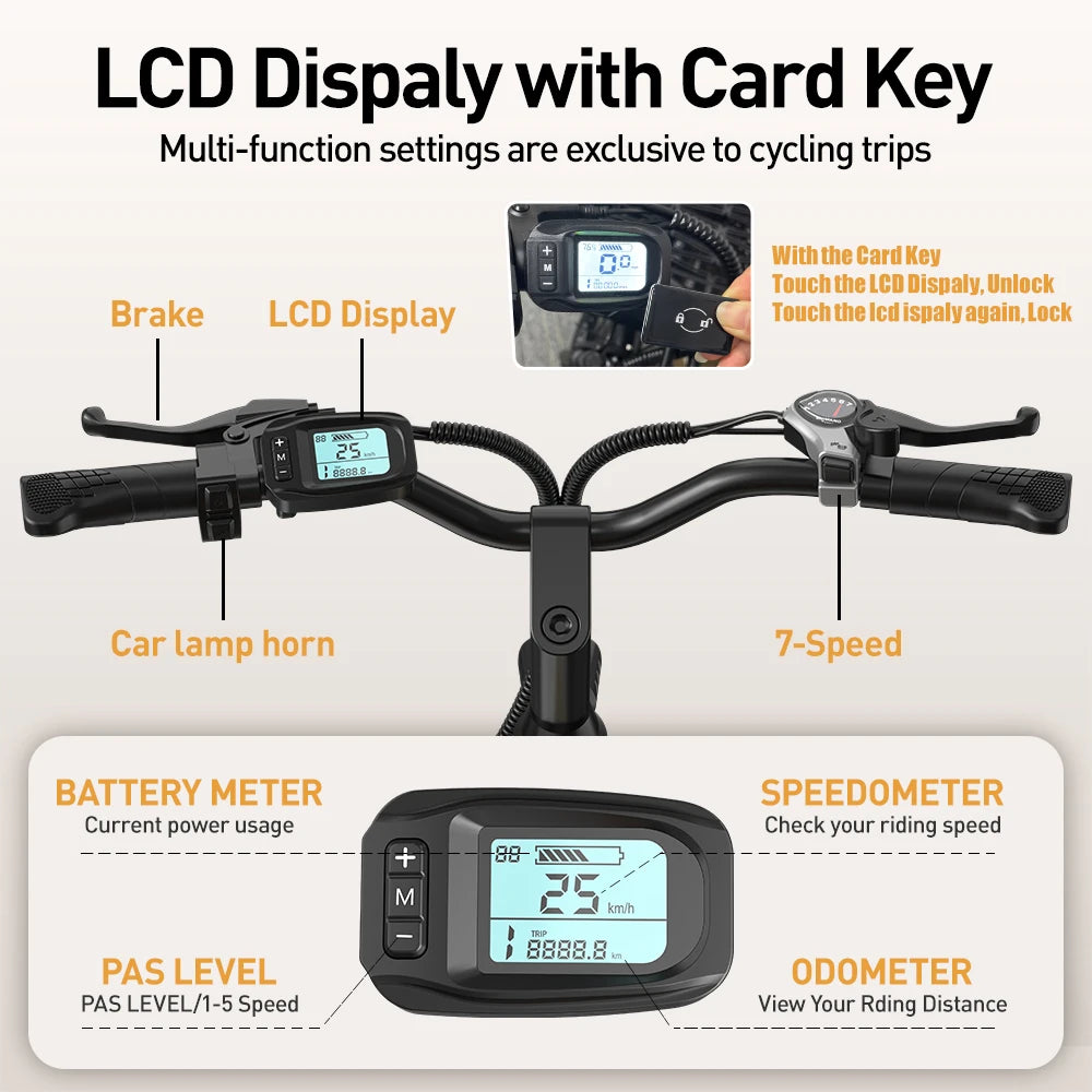 Aairsk 24 Us Warehouse Products City Bike Electric Mountain Bike with Free Shipping Two Seat Electric Bike