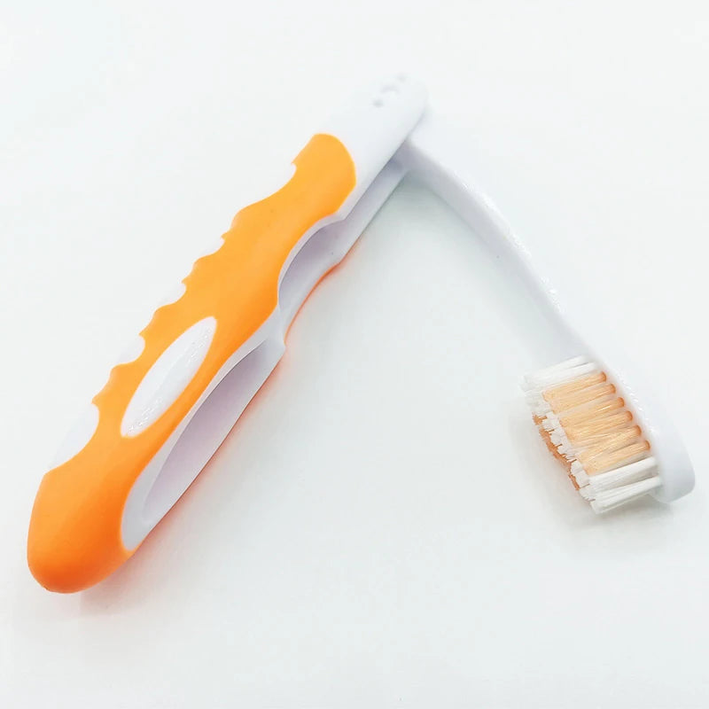 Hygiene Oral Portable Disposable Foldable Travel Camping Toothbrush Hiking Tooth Brush Tooth Cleaning Tools Folding Toothbrush
