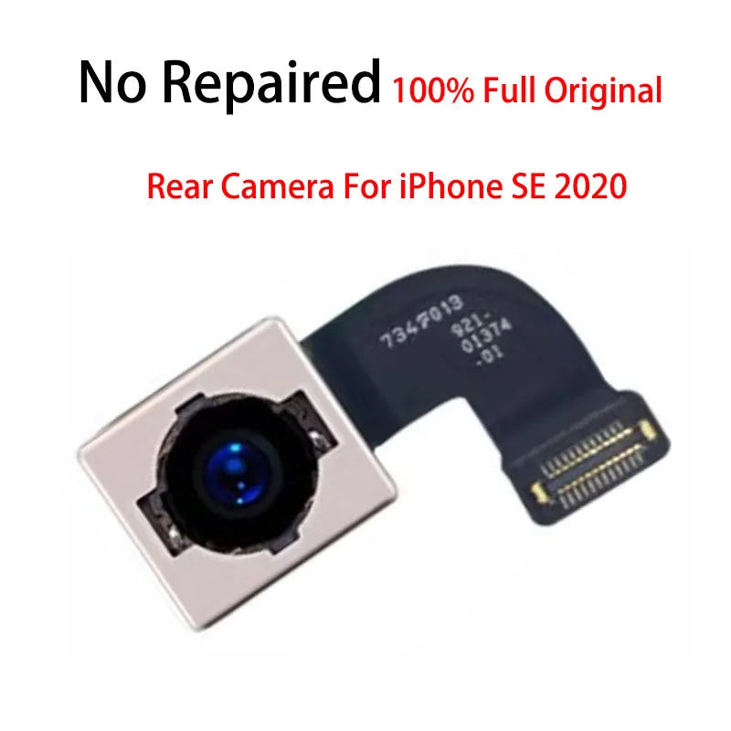 Original Test Back Rear Camera With Flash Module Sensor Flex Cable For iPhone X XR XS SE 6 6S 7 8 Plus 11 12 Pro MAX 2020