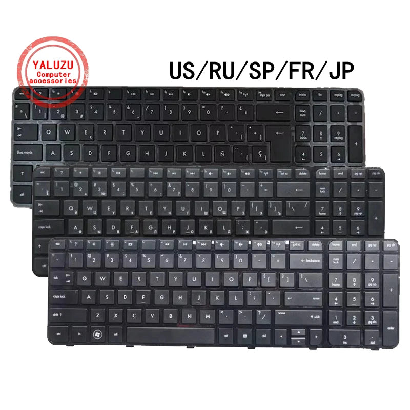 US/RU/SP/FR/JP English NEW Laptop Keyboard For HP Pavilion G6 G6-2000 TPN-Q110 TPN-Q107 G6-2025 2301 2327 2328 2147TX 2146 2001