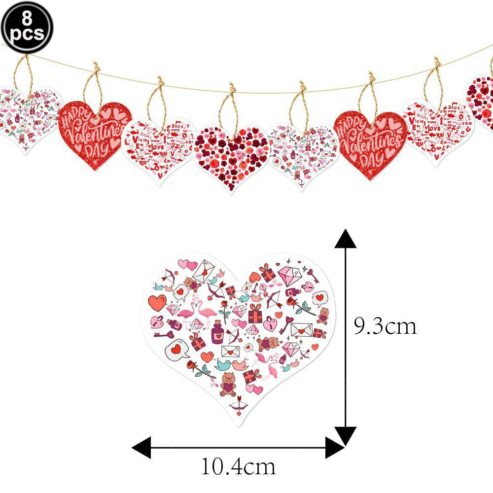 Valentine's Day Red Silver Love Sequin For Girls Couple Confession Gifts  Wedding Festival  Table Confetti Decoration Supplies