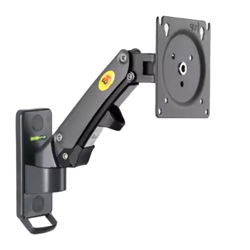NB F120 17-27" aluminum GS Gas Spring 360 rotate Full Motion TV Wall Mount Bracket lcd monitor wall mount stand  screen holder