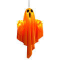 Halloween Ghost Hanging Decorations Halloween Hanging Light Up White Flying Ghosts Tree Window Wall Scary Ornament 50X40cm