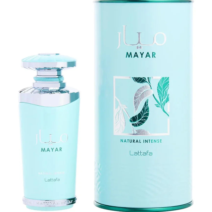 Lattafa Mayar Natural Intense unisex Eau De Parfum Spray 100ml Oriental Woody Notes Original Long-Lasting Fragrance