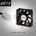 5015/4010/4020 12V&24V Cooling Turbo Fan Brushless 3D Printer Parts 2Pin For Extruder DC Cooler Blower Plastic Fans envio gratis