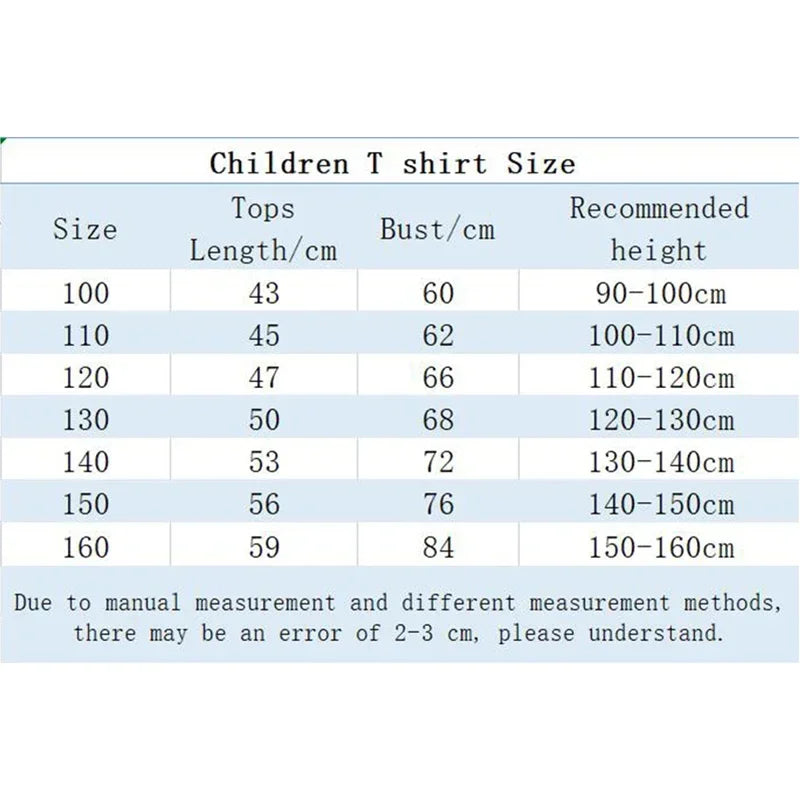 KPop Demon Hunters T-shirt for Children Cartoon A-Z Letters Tee Top White Round Collar Clothes Kids Short Sleeve Clothing Gift