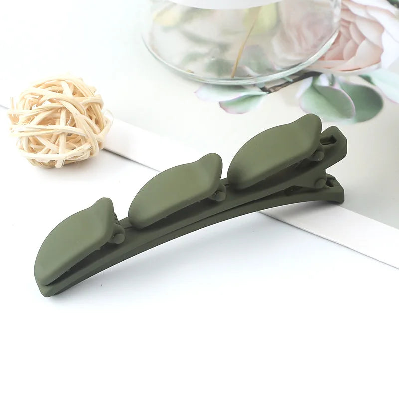 Plastic Edge Clip Hairpin Accessories Plus Size 9CM Fish Beak Hair Clip Multiple Styles Seamless Clip Girls Hair Accessoires