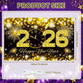 2026 Happy New Year Theme Party Background Banner New Year Celebrate Family Party Decoration Photo Background Decoration