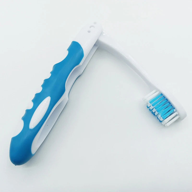 Hygiene Oral Portable Disposable Foldable Travel Camping Toothbrush Hiking Tooth Brush Tooth Cleaning Tools Folding Toothbrush
