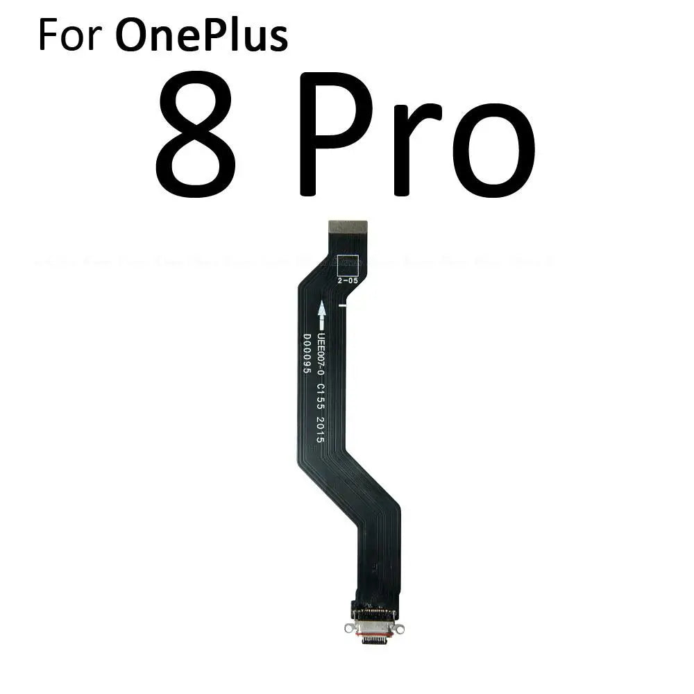 For OnePlus 3 3T 5 5T 6 6T 7 7T 8T 9 9R 8 Pro 9RT Type C USB Charging Port Dock Connector Flex Cable Replacement Assembly Parts