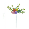 Easter Eggs Branch DIY Tree Artificial Flower Arrangements Bouquets Desktop Decoration Home Office Garden Easter Party Decor