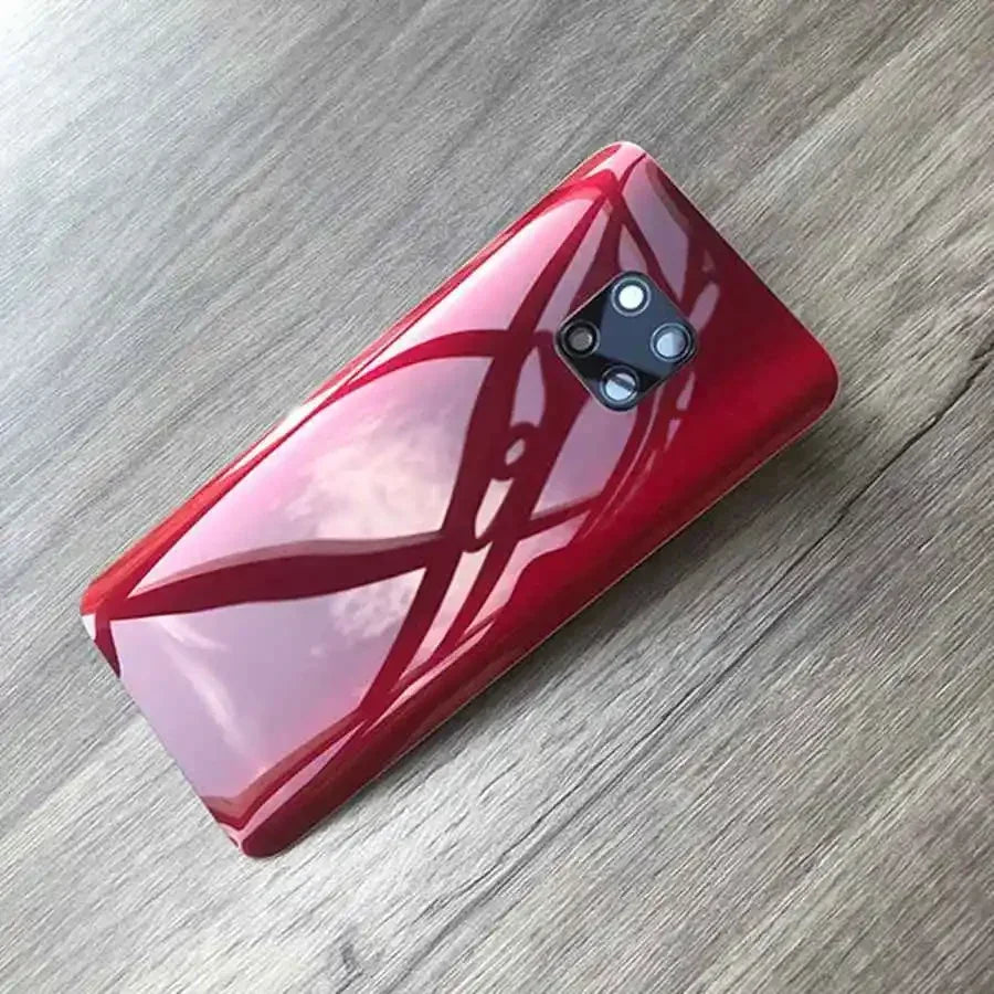 Glass Back Cover For Huawei Mate 20 Pro Battery Door Panel Rear Housing Case With Camera Lens Replacement+Adhesive Sticker