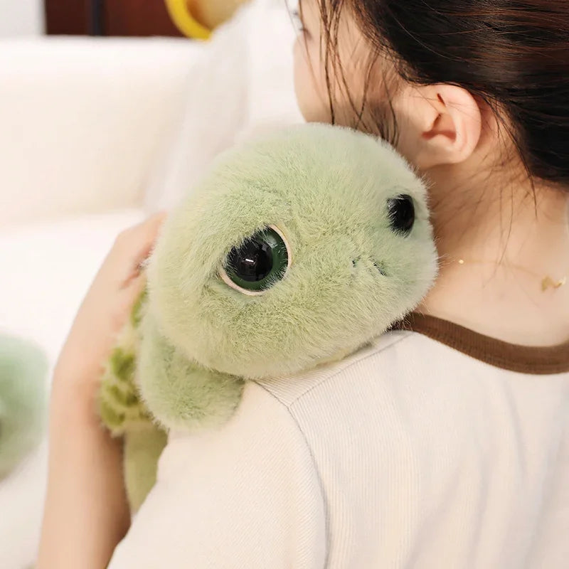 22/28/40CM Cute Big Eyes Tortoise Plush Toy Soft Comfortable  Fabric Turtle Sea Animal Nice Gifts Birthday  Christmas Presents