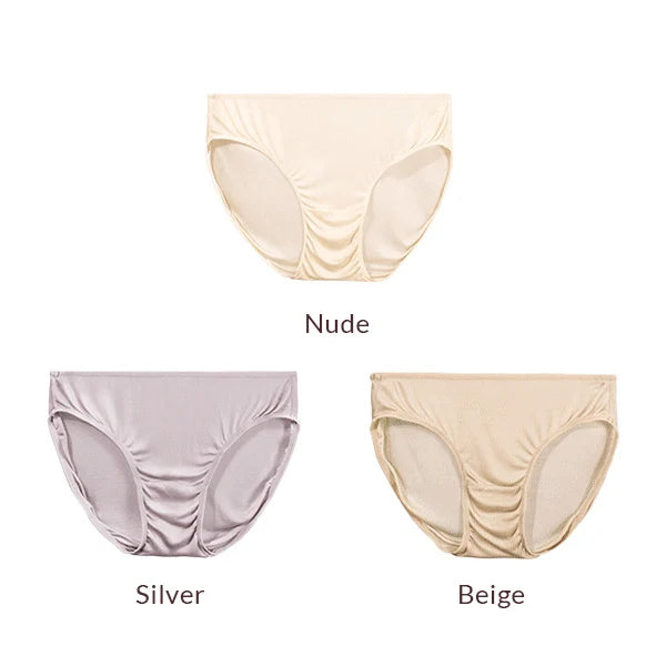 SuyaDream 3pcs/lot Women Panties 100%Natural silk Low-rise Briefs Healthy Basic Everyday Wear Underwears, Summer New Intimates