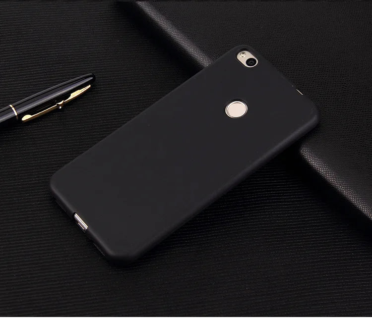 For Xiaomi Redmi 4X 4A 5A Redmi 5 Plus Note 5 5A S2 Redmi 6 7 8 6A 7A 8A Note 7 8 9 9S Pro Silicone solid Soft Back Cover case