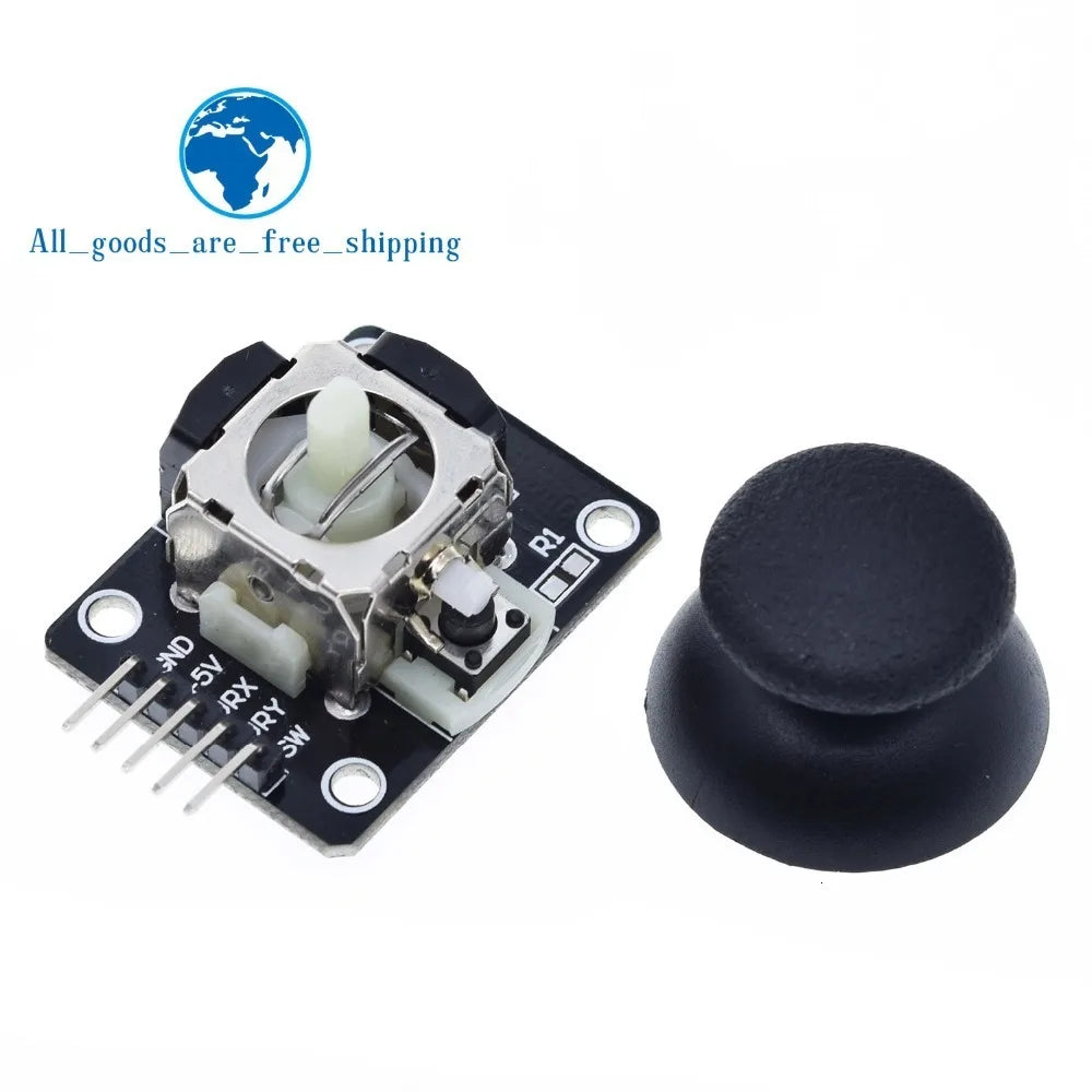 TZT 1/3/5PCS For Arduino  Dual-axis XY Joystick Module Higher Quality  PS2 Joystick Control Lever Sensor KY-023 Rated 4.9 /5