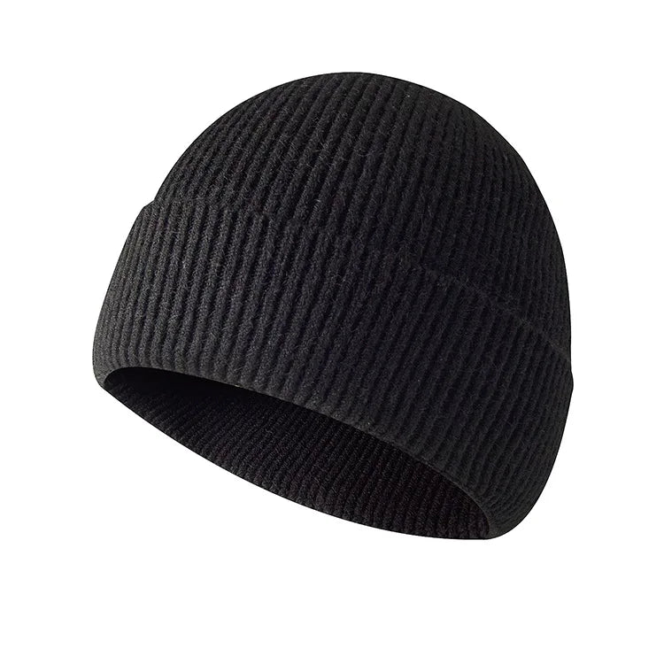 Winter Hats for Men Beanies Skullies Solid Color Short Men's Hat Skullcaps Women's Winter Hat Beanies Knitted Gorros