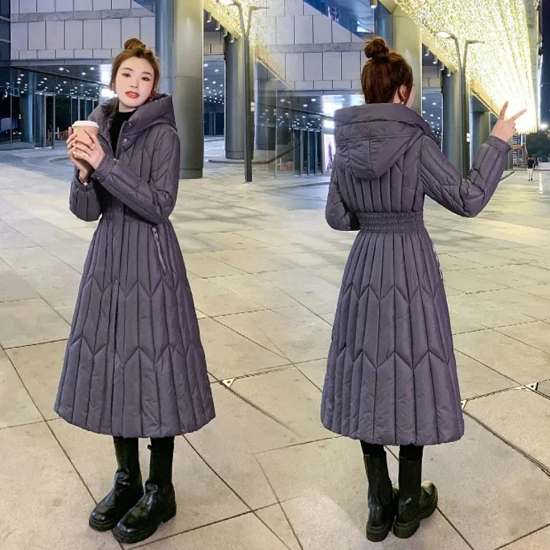 2024 New Winter and Autumn Women White Duck Down Hoodies Puffer Jackets Coats Warm Windproof Black White Coats Outerwear