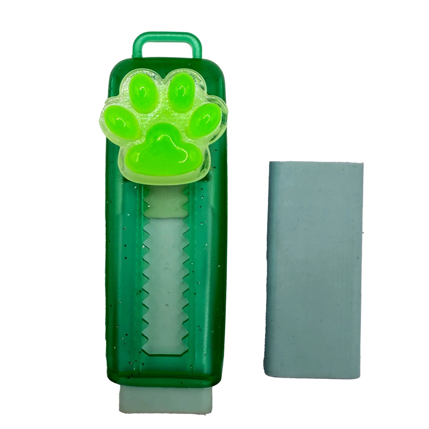 5Pcs Cat claw retractable eraser, push rod eraser cartoon creative, stationery student, office supplies