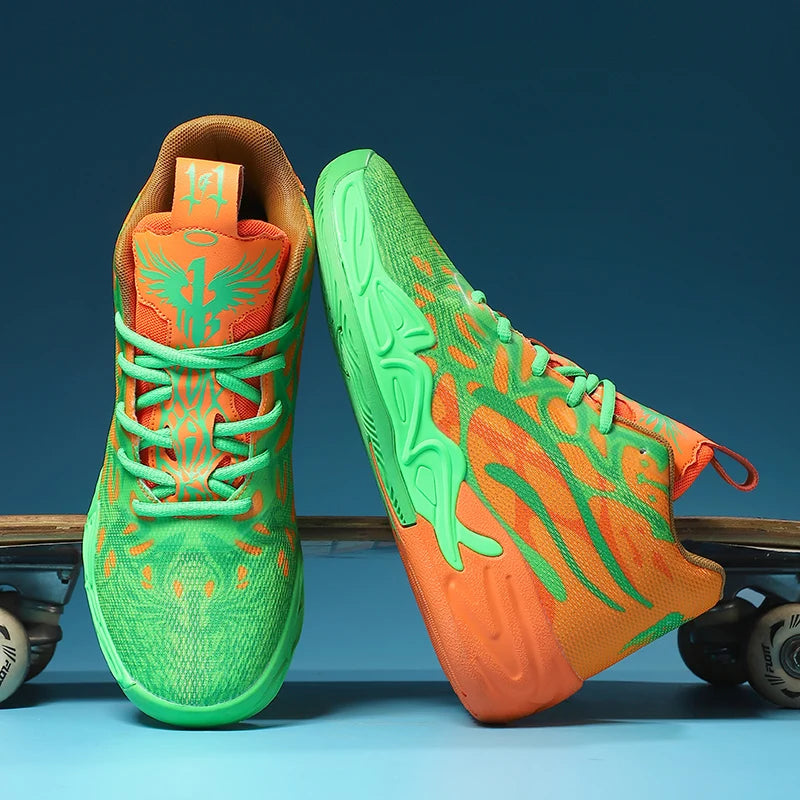 Men's and Women's Basketball Shoes Are Fashionable and Versatile with Strong Jumping Ability Lightweight and Comfortable